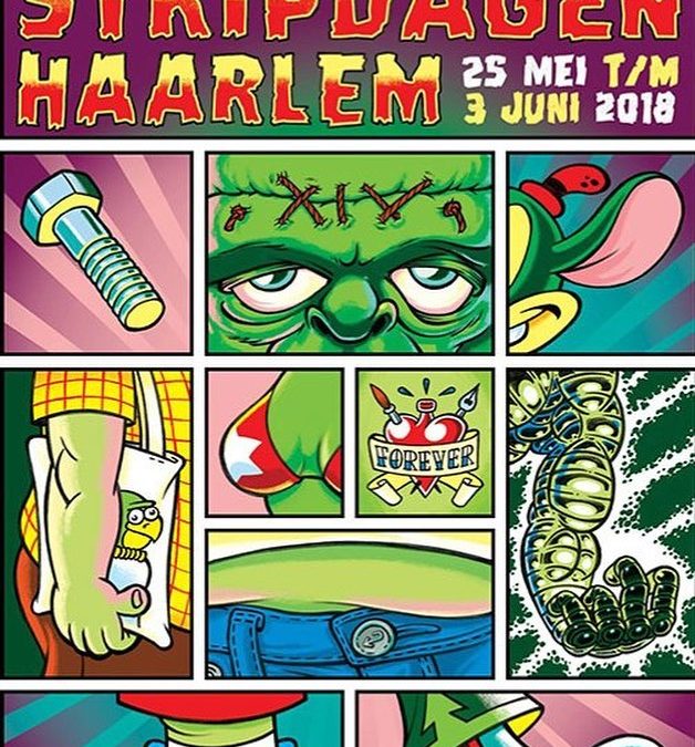 De buit van live tekenen bij Stripdagen Haarlem