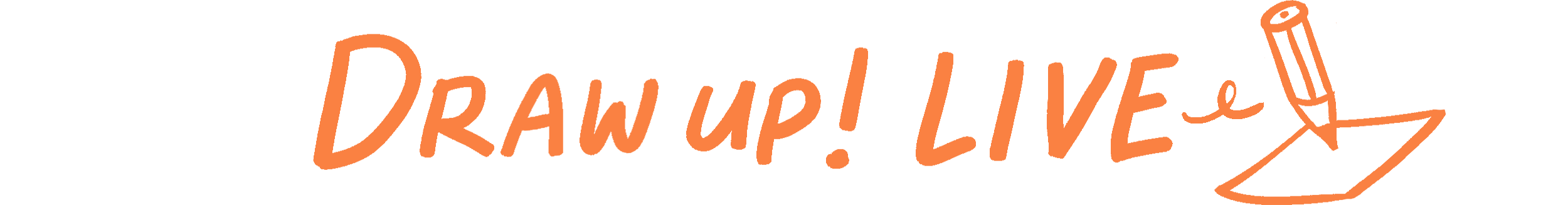 drawup-live-oranje Voorbeelden van het werk van Draw up!