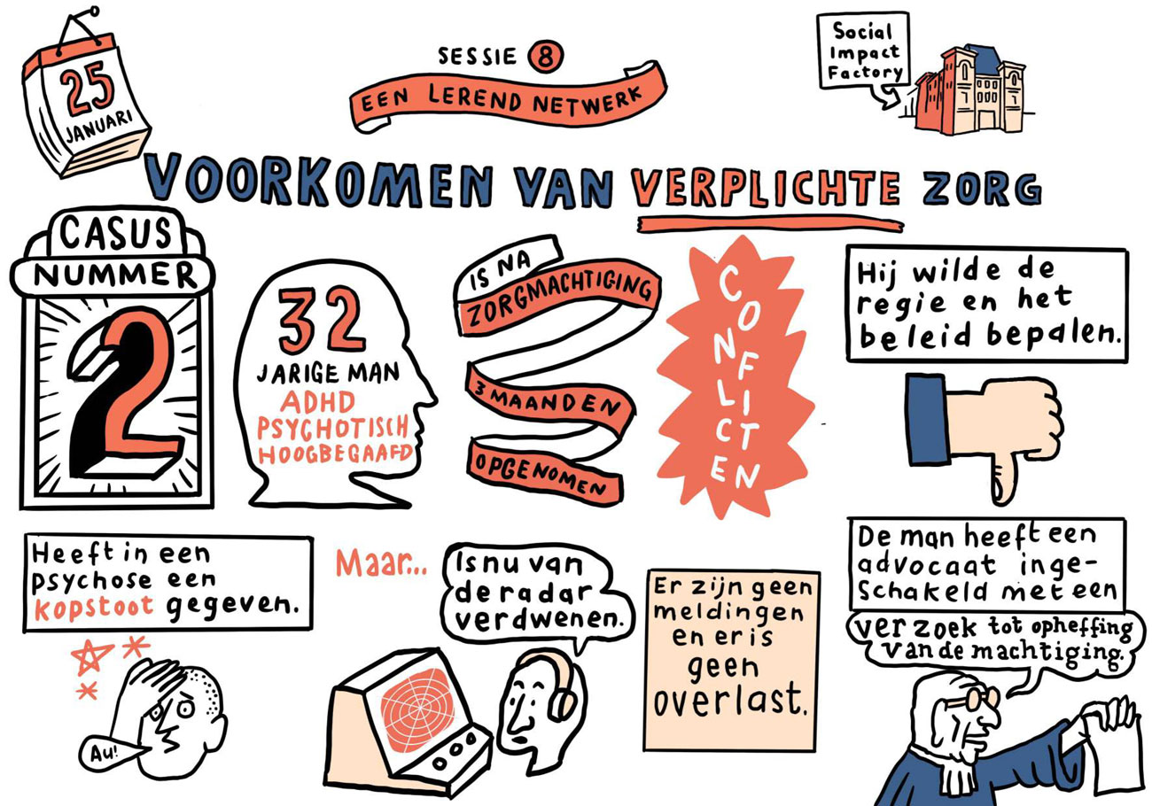 Lerende sessie getekend over het voorkomen van verplichte zorg