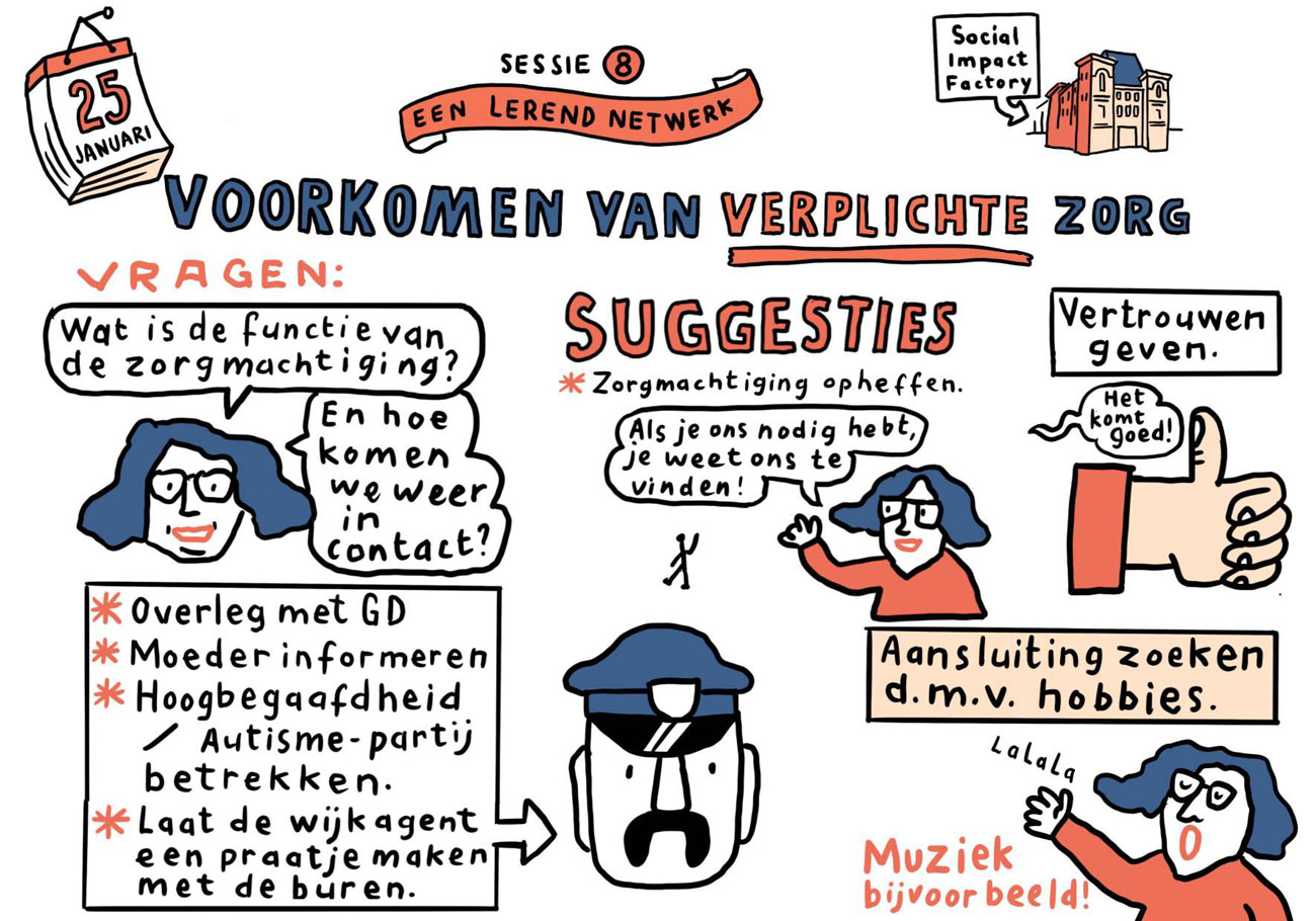 Voorkomen van verplichte zorg getekend