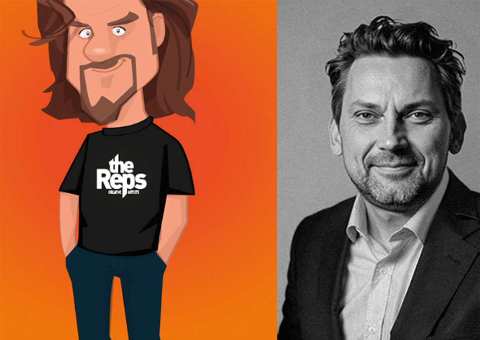 Adri van Geldere en Jacco van der Graaf, sprekers Drawup! dagen van visuele denken