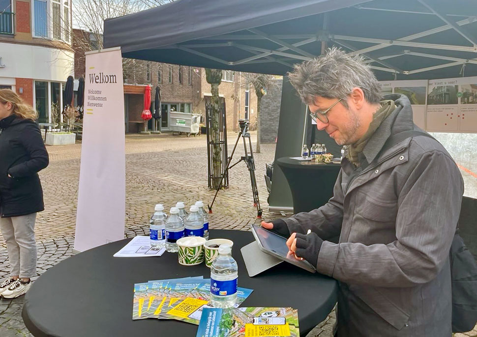 Daniel Gelderland live tekenen Draw up!